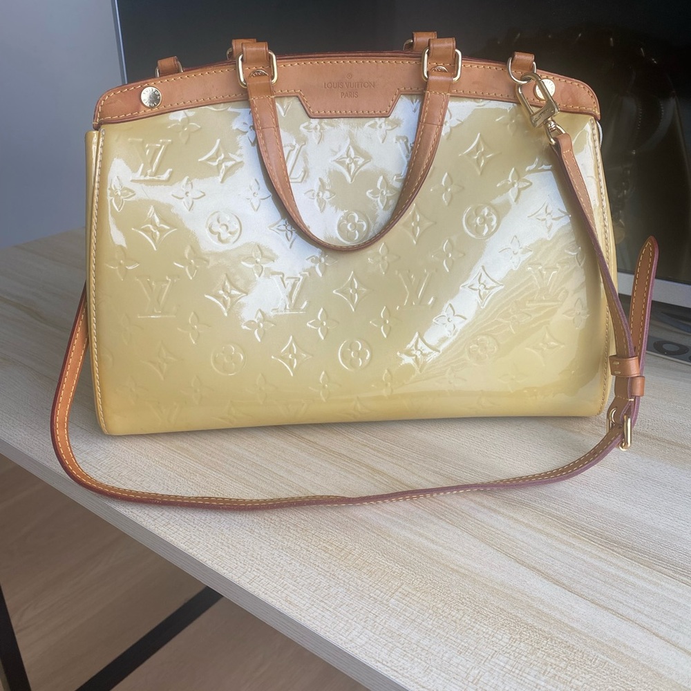Louis Vuitton Yellow and Tan Women's Bag